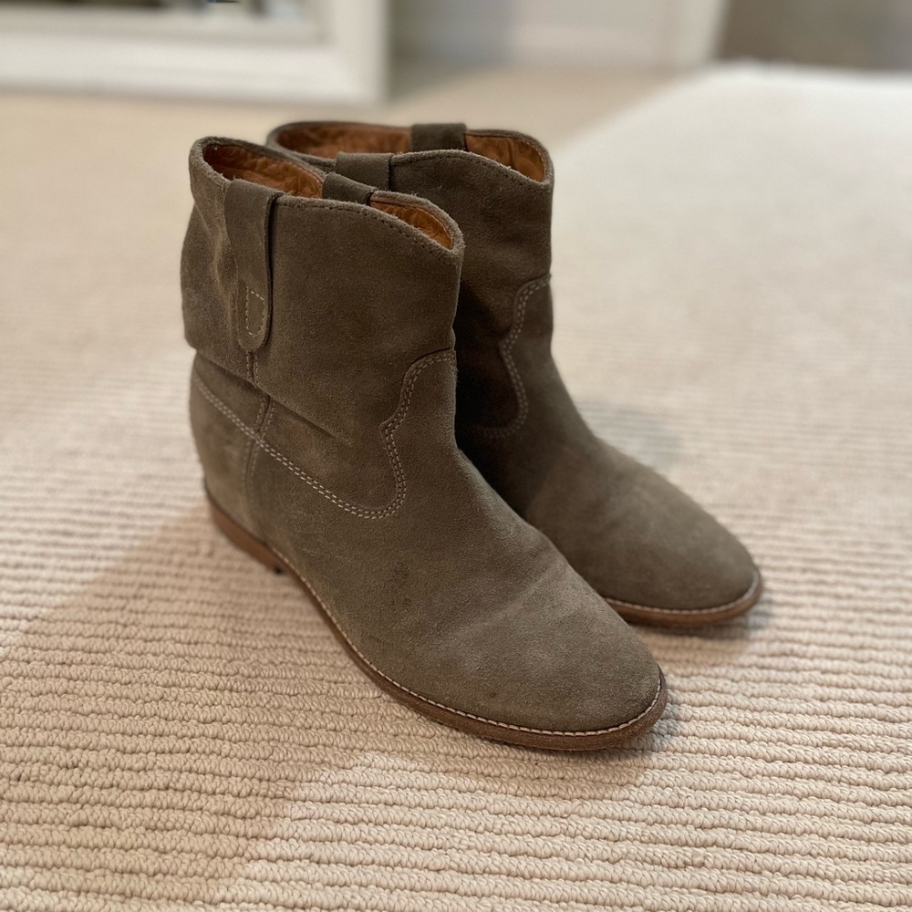 Isabel Marant Suede Ankle Boots